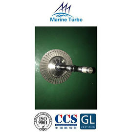 Turbocharger Rotor Shaft / T- TPL65 Bladed Shaft  For Marine Turbocharger Parts Axial Turbine Type