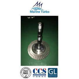 Turbocharger Rotor Shaft / T- TPL65 Bladed Shaft  For Marine Turbocharger Parts Axial Turbine Type