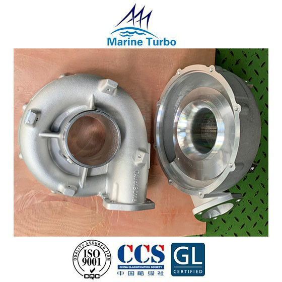 T-  Turbocharger / T- RH133 Compressor Housings For Marine Diesel Engine
